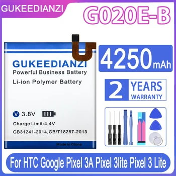G020E-B 4250 мАч Сменный Аккумулятор Для HTC Google Pixel 3A Pixel 3lite Pixel 3 Lite Pixel3 Lite Batteria + Бесплатные Инструменты