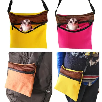 Спальный мешок для переноски мелких животных, крыс, сумка для хомяка, дорожная сумка для переноски, дышащая сумка для Sugar Glider