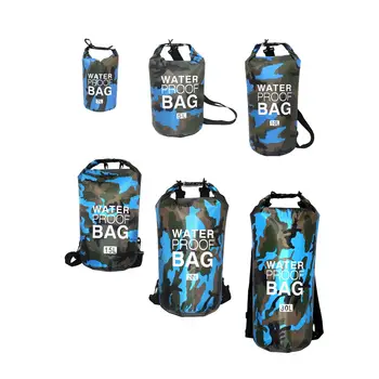 Водонепроницаемая сумка Портативная сумка для хранения рафтинга для пляжной рыбалки спорта на открытом воздухе