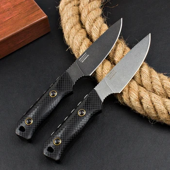 BM 15600 Нож Для Выживания OTF Outdoor Fixed Knife D2 Охотничий Тактический Нож Для Кемпинга EDC Tool Collection Knife