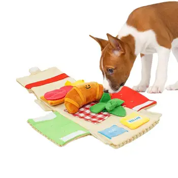 Мягкие игрушки для собак, милые коровьи рожки, жевательные игрушки для щенков с обогащающими игрушками, интерактивные жевательные игрушки для домашних животных и владельцев, у которых режутся зубки.