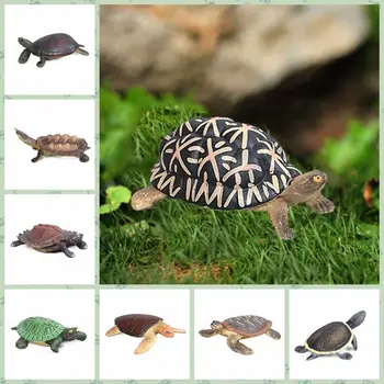 Виниловая имитация Черепахи Реалистичная модель Черепахи Модель Рептилии для аквариума