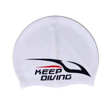 Силиконовая гоночная шапочка для плавания, защита ушей, водонепроницаемая шапочка для плавания