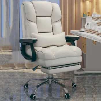 Дизайн Современного офисного кресла Удобные колеса Роликовая ручка Удлинитель офисного кресла для девочек Cadeiras De Escritorio Офисная мебель