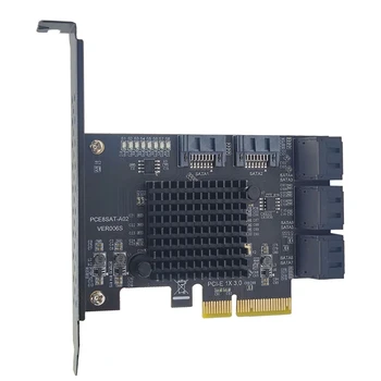 Карта PCIE 4X, 8 портов, 6 Гбит /с, PCIExpress для расширения контроллера