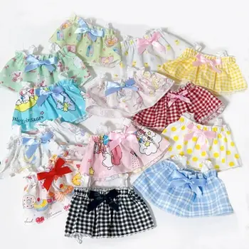 детская одежда 20 см, хлопковое платье-комбинация для кукол, юбка принцессы, одежда для кукол, игрушки разных цветов, аксессуары ручной работы