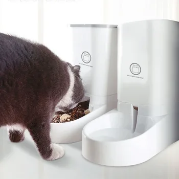 3,8 л Большой емкости для домашних кошек, Автоматический диспенсер для еды и воды, миска для фонтана, поилка для собак, поилка для кошек, принадлежности для домашних животных