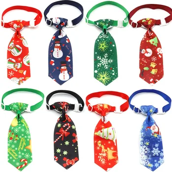 Рождественский галстук-бабочка для домашних животных, товары для домашних животных, галстук-бабочка для кошек и собак, аксессуары для домашних животных, галстук-бабочка, ошейник для собак, аксессуары для собак для маленьких собак