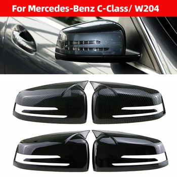 Крышки Боковых Зеркал Заднего Вида Mercedes Benz W176 W246 W212 W204 C117 X156 X204 W221 C218 A B C E S CLA GLA GLK Class Черный Заменить