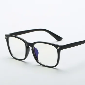 2020 Модные квадратные очки унисекс, простые очки, полнокадровые очки для мужчин и женщин, оптические очки с защитой от радиации