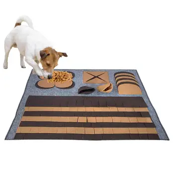 Для собак Портативный компактный коврик для нюхания собак, коврик для щенков, коврики для кормления домашних животных для тренировок, снятия стресса