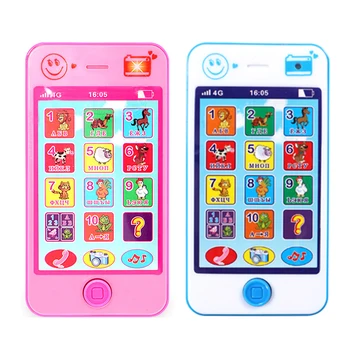 Детские игрушки на русском языке, имитирующие телефон, мобильные развивающие игрушки для детей