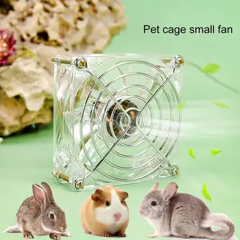 1 Комплект маленьких вентиляторов, Многоцелевой светодиодный вентилятор с сильным ветром, USB-интерфейс Plug Play, сохраняющий прохладу, Портативный красочный летний охлаждающий вентилятор для маленьких домашних животных