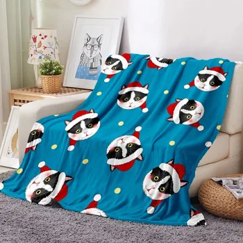 Одеяло Soft h Hugging Подходит для диванов-кроватей-одеял и легкого рождественского домашнего текстиля