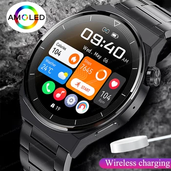 AMOLED Watch GT3 Pro Смарт-часы мужские NFC Водонепроницаемый спортивный фитнес-трекер Bluetooth Call Smartwatch Man для HUAWEI Android IOS