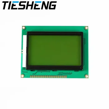 ЖК-модуль 128 * 64 точек, синий экран 5 В, 12864 ЖК-дисплея с подсветкой, параллельный порт ST7920 LCD12864 для arduino