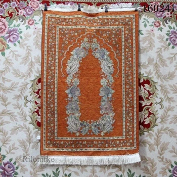 Ковер для паломничества, коврик для мусульманского поклонения, молитвенные коврики, исламское одеяло из синели, украшение для дома, Церковная утварь, портативный ковер