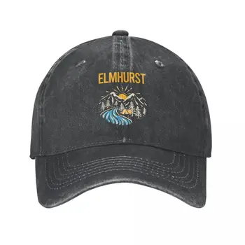 Природный пейзаж Elmhurst Высококачественная кепка Модные Мужские И Женские Головные уборы