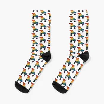Винтажные носки Roller Queen, мужские носки в стиле хип-хоп, носки для гольфа, эстетичные носки