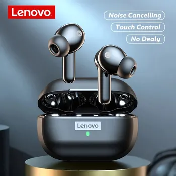 Оригинальные Наушники Lenovo LP1S TWS Беспроводные Наушники Bluetooth 5.0 Водонепроницаемые Спортивные Гарнитуры Наушники с Шумоподавлением с микрофоном