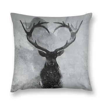 Подушка с изображением оленя, Рождественская подушка для дома, наволочки