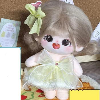 Хлопковая кукла Девочка 20 см, голая кукла, дополнительная одежда, подарок подруге на день рождения