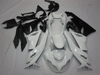 Новый Черно-белый Комплект литых под давлением обтекателей Подходит для мотоциклов Kawasaki ZX6R ZX-6R 636 2009 2010 2011 2012