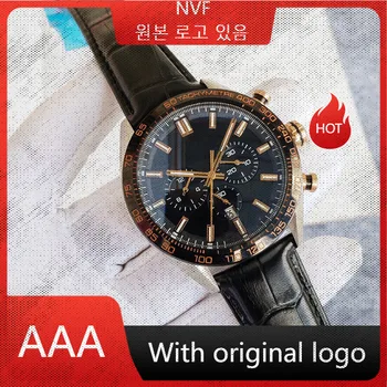 Мужские часы NVF 904l, автоматические механические часы из нержавеющей стали, 44 мм-tag