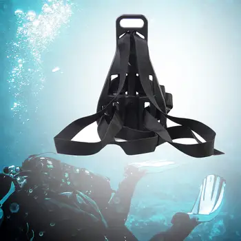 Бак для подводного плавания в рюкзаке Кронштейн для газового баллона Сверхлегкая подставка для баллона с кислородом для занятий водными видами спорта Держатель бака для дайвинга