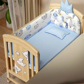 Индивидуальные Детские Кровати Деревянная Корейская Портативная Современная Кровать Для Мальчиков от 3 до 6 лет Cama Montessori Детская Мебель MQ50CB