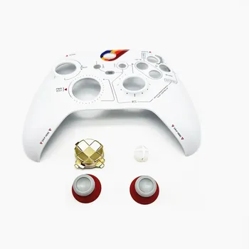 Ограниченная версия Starfield, корпус контроллера с золотыми функциональными кнопками для Xbox серии S, передняя защитная крышка для Xbox серии X