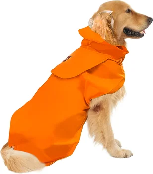 Новая летняя одежда для домашних животных, полностью водонепроницаемая, различных размеров, различных цветов, удобная в хранении, легкая дождевик для собак