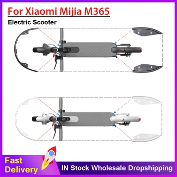 Бампер, защитные передние и задние планки, Клейкая лента для электрического скутера Xiaomi Mijia M365, Детали для защиты скейтборда