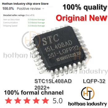 100% НОВЫЙ STC15L408AD 15L408AD Ядро процессора: 51 серия Диапазон рабочих напряжений: 2,4 В ~ 3,6 В Объем памяти программ: 8 КБ