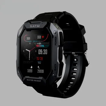2023 Новые мужские часы Мужские умные часы IP68 5ATM Водонепроницаемый спортивный передатчик на открытом воздухе Фитнес Монитор здоровья для Android Подлинный