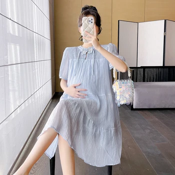 M52047 # Dress Платье для беременных для женщин, милая стильная одежда, платье для беременных