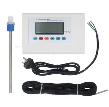 Контроллер для солнечного водонагревателя Интеллектуальный контроллер солнечной системы TYF-TK7Y, регулятор уровня температуры воды, Нагревательный элемент