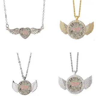 Привет, незнакомец, ожерелье с крыльями Ангела, красивая подвеска, модные украшения